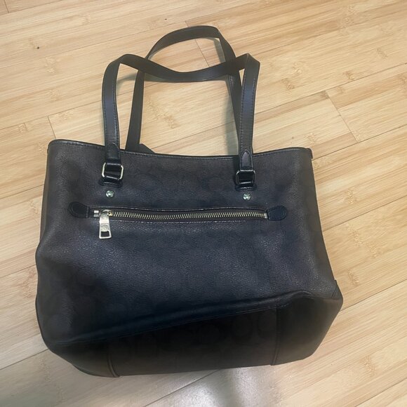 Coach brown signature tote/shoulder bag - Picture 2 of 5